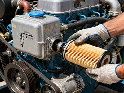 如何检查机油滤清器状态？